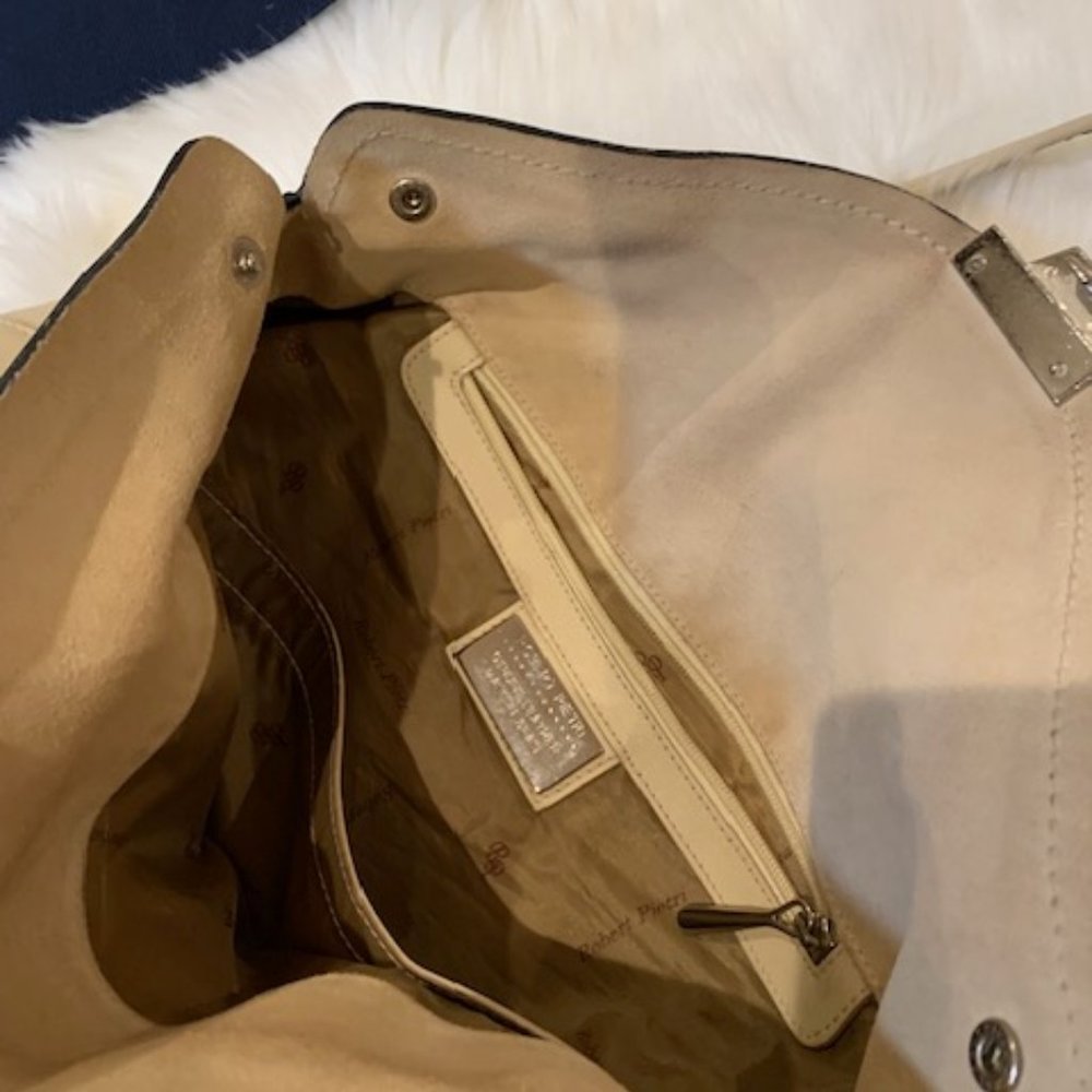 Robert Pietri Leather shoulder bag - Picture 8 of 9